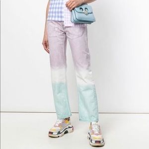Loewe tye dye jeans